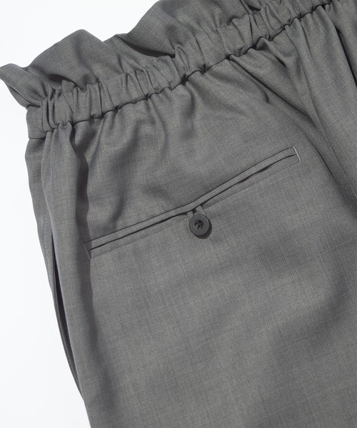 F/CE. （エフシーイー）の「F/CE. TWISTWOOL WIDE TROUSERS / エフシーイー  ツイストウールワイドトラウザーズ（スラックス・メンズ・グレー/ブラック・SMALL/MEDIUM/LARGE）」の8枚目の写真