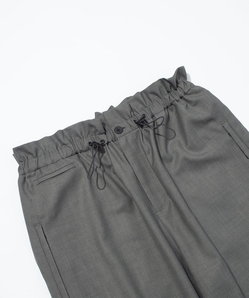 F/CE. TWISTWOOL WIDE TROUSERS / エフシーイー ツイストウールワイド