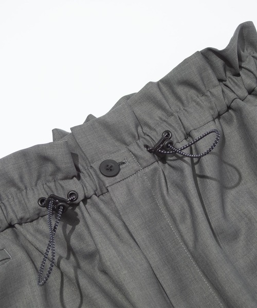 F/CE. （エフシーイー）の「F/CE. TWISTWOOL WIDE TROUSERS / エフシーイー  ツイストウールワイドトラウザーズ（スラックス・メンズ・グレー/ブラック・SMALL/MEDIUM/LARGE）」の10枚目の写真
