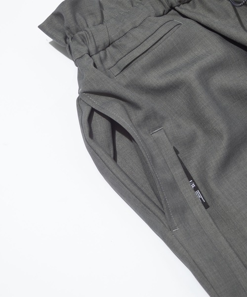 F/CE. （エフシーイー）の「F/CE. TWISTWOOL WIDE TROUSERS / エフシーイー  ツイストウールワイドトラウザーズ（スラックス・メンズ・グレー/ブラック・SMALL/MEDIUM/LARGE）」の7枚目の写真