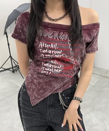 Figments | ROCK&ROLLオフショルT(Tシャツ/カットソー)