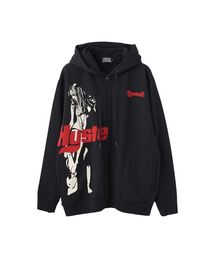 ヒステリックグラマー　薄手　ジップパーカー　両面デザイン　ワンポイントロゴ　古着 楽天市場】HYSTERIC GLAMOUR ヒステリックグラマー パーカー