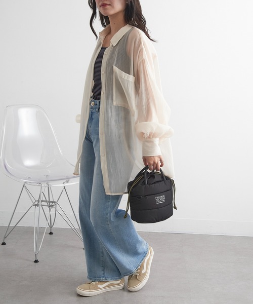 FREDRIK PACKERS（フレドリックパッカーズ）の「【FREDRIK PACKERS】≪別注≫TT BAUM TOTE　/　バームトートミニショルダー（ショルダーバッグ・レディース・ブラック系1/ブラック/ブラック系その他2/カーキ/グレー・FREE）」の11枚目の写真