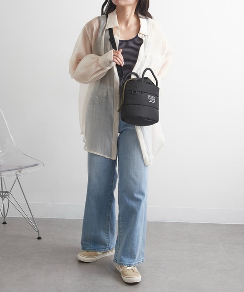 FREDRIK PACKERS（フレドリックパッカーズ）の「【FREDRIK PACKERS】≪別注≫TT BAUM TOTE　/　バームトートミニショルダー（ショルダーバッグ・レディース・ブラック系1/ブラック/ブラック系その他2/カーキ/グレー・FREE）」の9枚目の写真