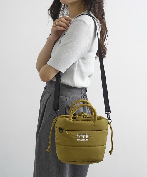 FREDRIK PACKERS（フレドリックパッカーズ）の「【FREDRIK PACKERS】≪別注≫TT BAUM TOTE　/　バームトートミニショルダー（ショルダーバッグ・レディース・ブラック系1/ブラック/ブラック系その他2/カーキ/グレー・FREE）」の21枚目の写真