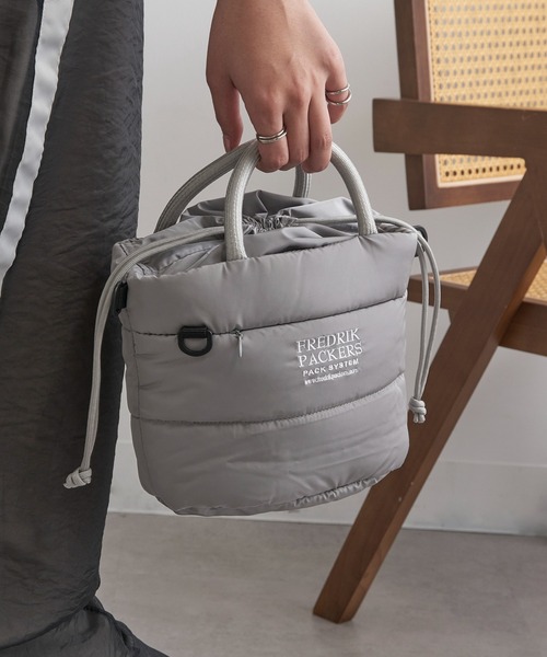 FREDRIK PACKERS（フレドリックパッカーズ）の「【FREDRIK PACKERS】≪別注≫TT BAUM TOTE　/　バームトートミニショルダー（ショルダーバッグ・レディース・ブラック系1/ブラック/ブラック系その他2/カーキ/グレー・FREE）」の15枚目の写真