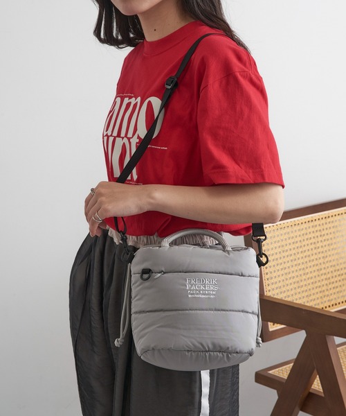 FREDRIK PACKERS（フレドリックパッカーズ）の「【FREDRIK PACKERS】≪別注≫TT BAUM TOTE　/　バームトートミニショルダー（ショルダーバッグ・レディース・ブラック系1/ブラック/ブラック系その他2/カーキ/グレー・FREE）」の12枚目の写真