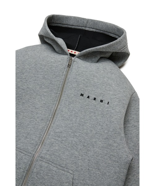 MARNI（マルニ）の「キッズ ジャケット MARNI KID（ブルゾン・キッズ・グレー/ブラック・10Y/12Y/4Y/14Y/6Y/8Y）」の7枚目の写真