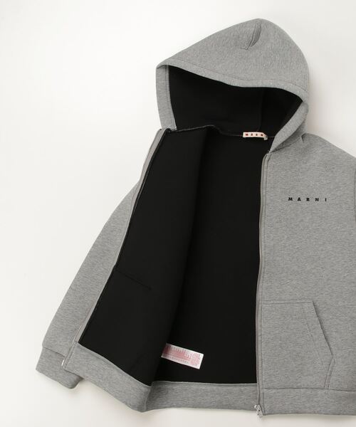 MARNI（マルニ）の「キッズ ジャケット MARNI KID（ブルゾン・キッズ・グレー/ブラック・10Y/12Y/4Y/14Y/6Y/8Y）」の3枚目の写真