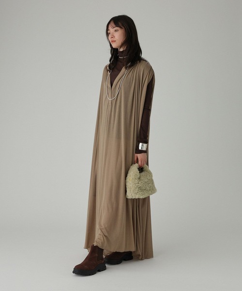 柳橋唯さんYouTube紹介アイテム】ナバホパール風ネックレス120cm