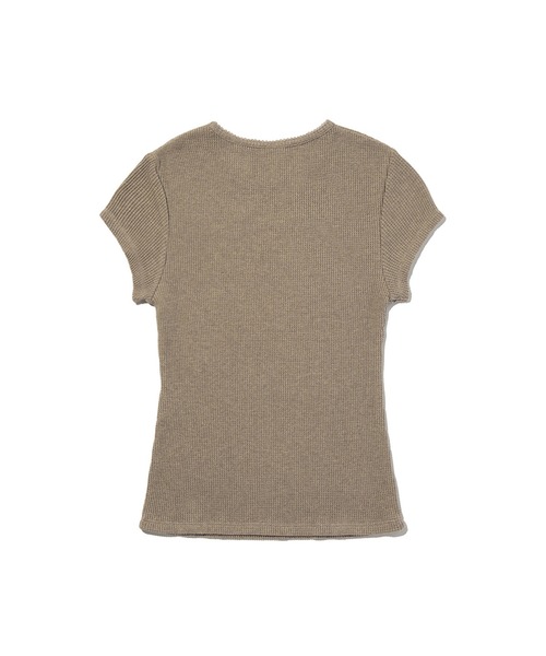 Levi's(リーバイス)の「Levi's/リーバイス DRY GOODS ワッフルTシャツ(Tシャツ/カットソー・レディース・ベージュ・XS/S/M)」の8枚目の写真