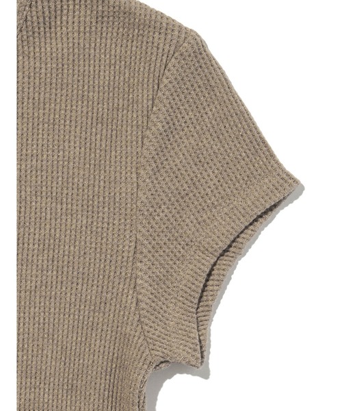 Levi's(リーバイス)の「Levi's/リーバイス DRY GOODS ワッフルTシャツ(Tシャツ/カットソー・レディース・ベージュ・XS/S/M)」の10枚目の写真