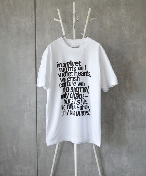 BROTHERHOOD(ブラザーフッド)の「【ROMANTIC DISRUPTION】Silhouette Anthem Tee(Tシャツ/カットソー・メンズ・ホワイト/ブラック・LARGE/X-LARGE)」の13枚目の写真