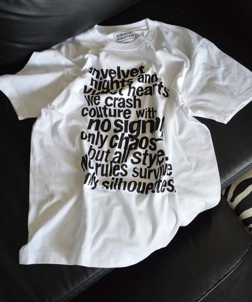 BROTHERHOOD(ブラザーフッド)の「【ROMANTIC DISRUPTION】Silhouette Anthem Tee(Tシャツ/カットソー・メンズ・ホワイト/ブラック・LARGE/X-LARGE)」の7枚目の写真