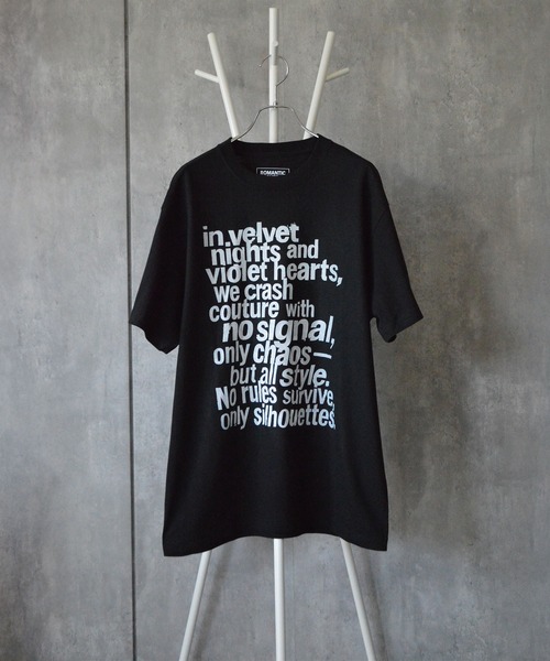 BROTHERHOOD(ブラザーフッド)の「【ROMANTIC DISRUPTION】Silhouette Anthem Tee(Tシャツ/カットソー・メンズ・ホワイト/ブラック・LARGE/X-LARGE)」の11枚目の写真