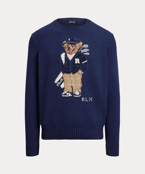 RLX GOLF(アールエルエックスゴルフ)の「Polo ベア パフォーマンス セーター(ニット/セーター・メンズ・ネイビー系1・S/M/L/XS)」の7枚目の写真
