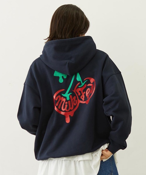 セール】MELTY CHERRY SWEAT HOODIE（パーカー）｜MILKFED.（ミルク