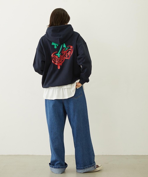 セール】MELTY CHERRY SWEAT HOODIE（パーカー）｜MILKFED.（ミルク