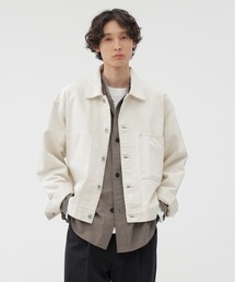 MHL.（エムエイチエル）の「CANTON NATURAL DENIM（デニムジャケット・メンズ）」