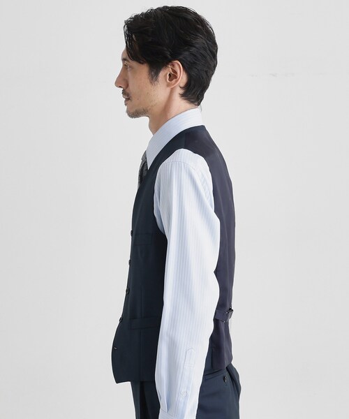 TAKEO KIKUCHI（タケオキクチ）の「ドーメル サージ ベスト（スーツ