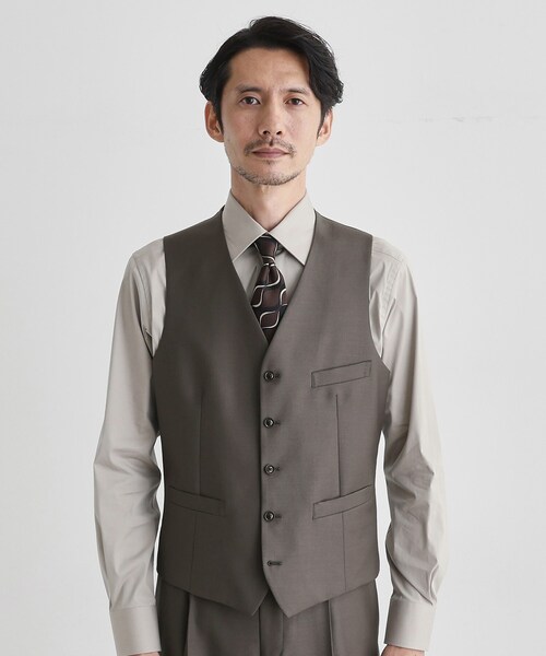 セール】ドーメル サージ ベスト（スーツベスト）｜TAKEO KIKUCHI