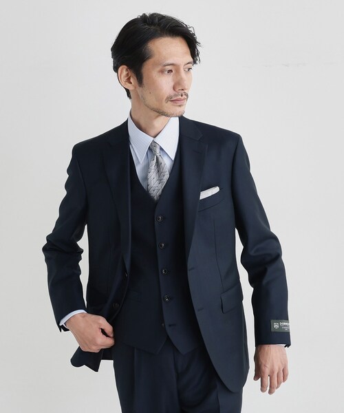 TAKEO KIKUCHI（タケオキクチ）の「ドーメル サージ ベスト（スーツ
