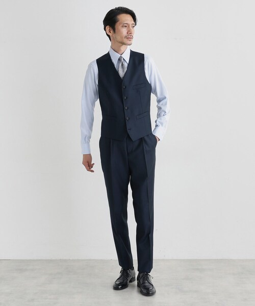 ❤️タケオキクチ❤️ベスト　サージ ベストフォーマルジレ 冠婚葬祭/3ピース対応】サージ ベスト（ベスト(単品)） | TAKEO