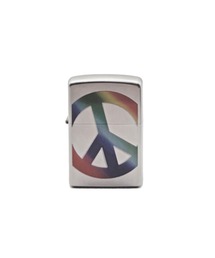 Zippo（ジッポー）の「ZIPPO ジッポ 250 RAINBOW PEACE MARK DESIGN（アッシュトレイ/ライター）」