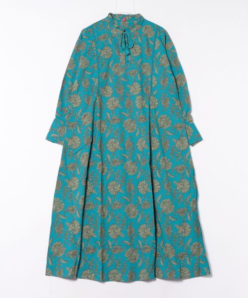 チャイハネ(チャイハネ)の「【チャイハネ】アログレワンピース(ワンピース・レディース・カーキ/ネイビー/オレンジ/レッド/ターコイズブルー/ホワイト・FREE)」の1枚目の写真