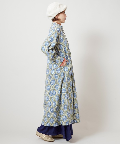 チャイハネ(チャイハネ)の「【チャイハネ】アログレワンピース(ワンピース・レディース・カーキ/ネイビー/オレンジ/レッド/ターコイズブルー/ホワイト・FREE)」の9枚目の写真