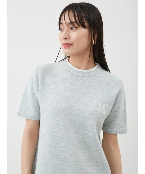 Mila Owen（ミラオーウェン）の「Mサガラウールブレンドミニニットワンピース（ワンピース・レディース・イエロー/ミント/マルチ/ピンク・F）」の7枚目の写真