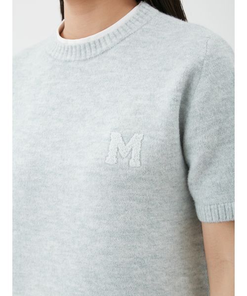 Mila Owen（ミラオーウェン）の「Mサガラウールブレンドミニニットワンピース（ワンピース・レディース・イエロー/ミント/マルチ/ピンク・F）」の8枚目の写真