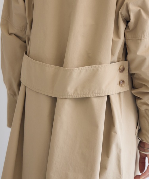 KATHARINE ROSS（キャサリンロス）の「【KATHARINE ROSS】袖リブバックベルトコート（その他アウター・レディース・ベージュ/カーキ・MEDIUM）」の20枚目の写真