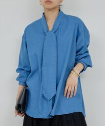 【未使用】BEARDSLEY Tブラウス ブルー ガリャルダガランテ 専用 新品 BEARDSLEY Tブラウス ブルー ガリャルダガランテ