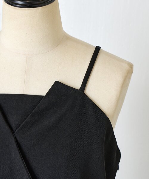 Jena espace merveilleux(ジェナ エスパスメルヴェイユ)の「【オケージョン】シアーセットキャミワンピース(ワンピース・レディース・ブラック/グレー・FREE)」の15枚目の写真