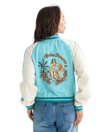 BILLABONG レディース 24B153500-DREAM VACATION JACKET ジャケット 【2025年秋冬モデル】/ビラボンアロハガール刺繍スカジャン