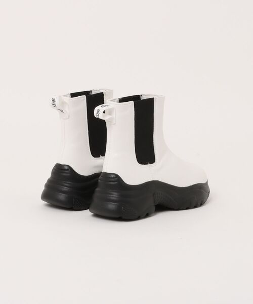 algy（アルジー）の「《ALGY》スニーカーブーツ（ブーツ・キッズ・ブラック/ホワイト・24.0cm/23.0cm/22.0cm/21.0cm/20.0cm）」の3枚目の写真