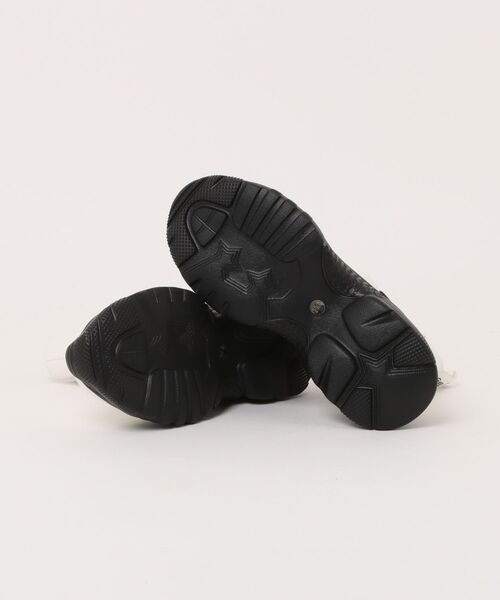 algy（アルジー）の「《ALGY》スニーカーブーツ（ブーツ・キッズ・ブラック/ホワイト・24.0cm/23.0cm/22.0cm/21.0cm/20.0cm）」の4枚目の写真