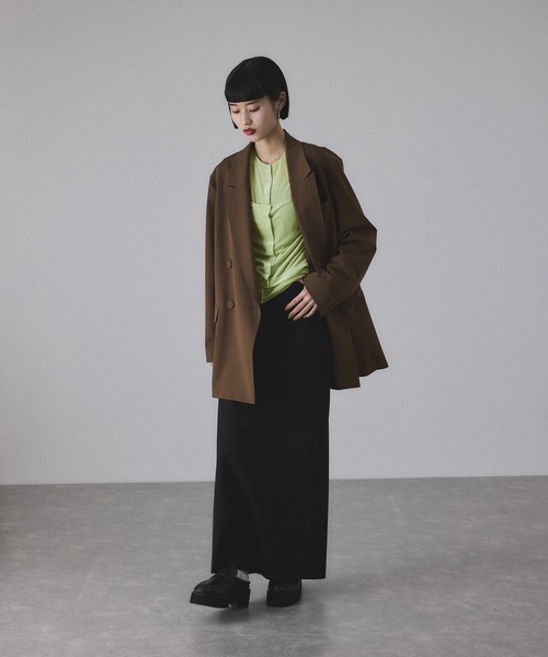 マルチWAYシアートリコットベロアカーディガン　アダムエロペ ADAM ET ROPÉ FEMME(アダム エ ロペ ファム) / マルチWAYシアー