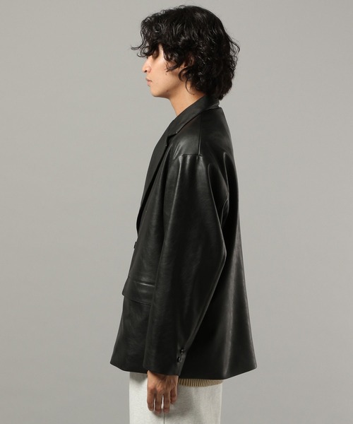 RAGEBLUE シンセティックレザー/セットアップ RAGEBLUE ブルゾン アウター シンセティックレザー⁄ジップアップ