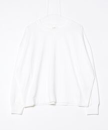 COTTON JERSEY LONG SLEEVE T-SHIRT