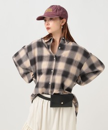 BAYFLOW | [薄手生地で長く着られる]アソートチェックBIGシャツ(シャツ/ブラウス)