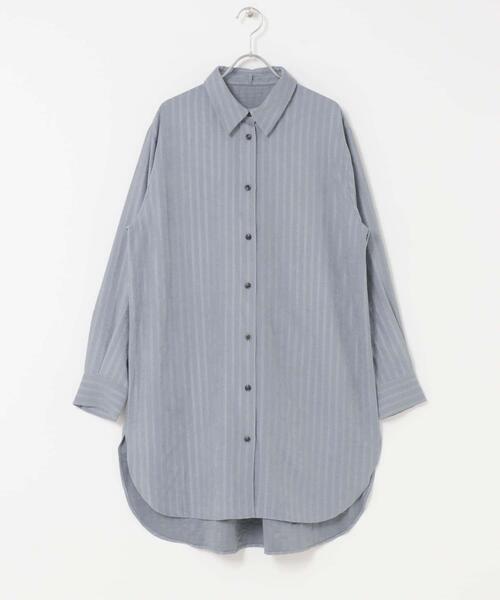 F by ROSSO(エフバイロッソ)の「F by ROSSO マルチWAYスエードタッチシャツ(シャツ/ブラウス・レディース・グレー系その他/ベージュ・FREE)」の20枚目の写真