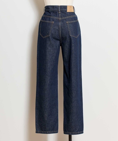 NOELA（ノエラ）の「ストレートデニムパンツ（デニムパンツ・レディース・インディゴブルー/ダークインディゴブルー・S/M）」の6枚目の写真