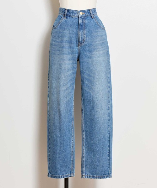 NOELA（ノエラ）の「ストレートデニムパンツ（デニムパンツ・レディース・インディゴブルー/ダークインディゴブルー・S/M）」の8枚目の写真