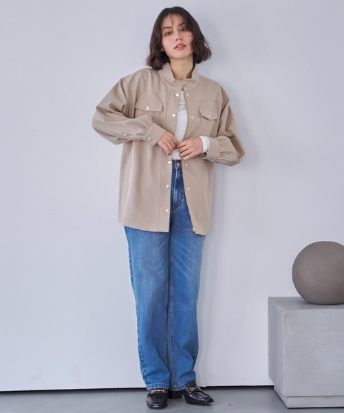 NOELA（ノエラ）の「ストレートデニムパンツ（デニムパンツ・レディース・インディゴブルー/ダークインディゴブルー・S/M）」の19枚目の写真