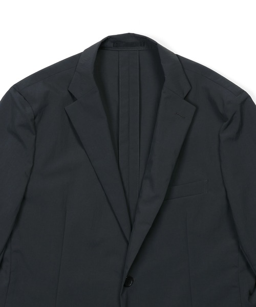 The DUFFER of ST.GEORGE(ザダファーオブセントジョージ)の「WATER REPELLENT SET UP JACKET:ダントツ撥水 セットアップ ジャケット(テーラードジャケット・メンズ・チャコールグレー/ネイビー・X-LARGE/LARGE/MEDIUM)」の12枚目の写真