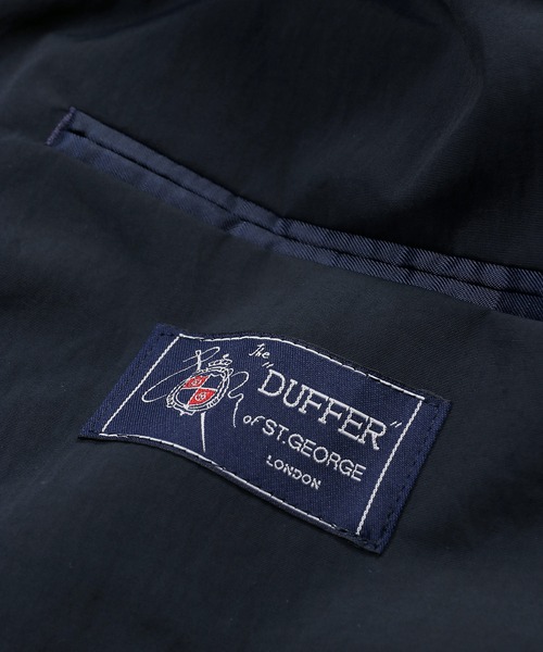 The DUFFER of ST.GEORGE(ザダファーオブセントジョージ)の「WATER REPELLENT SET UP JACKET:ダントツ撥水 セットアップ ジャケット(テーラードジャケット・メンズ・チャコールグレー/ネイビー・X-LARGE/LARGE/MEDIUM)」の16枚目の写真