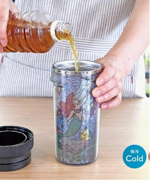 ディズニー ステンドグラス風 マグ 400ml（グラス/マグカップ