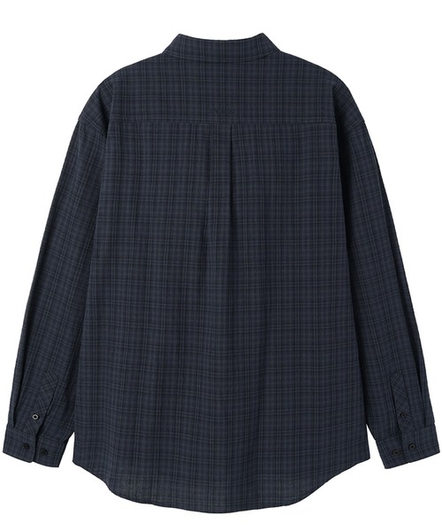 OY（オーワイ）の「『OY/オーワイ』NEAT CHECK SHIRT/ニート チェックシャツ（シャツ/ブラウス・レディース・チャコールグレー/ネイビー・L/M）」の18枚目の写真